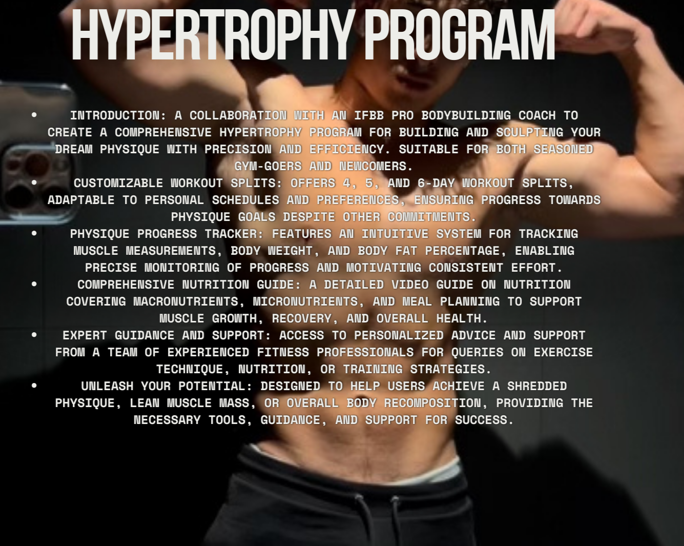 Advanced Hypetrophy Program